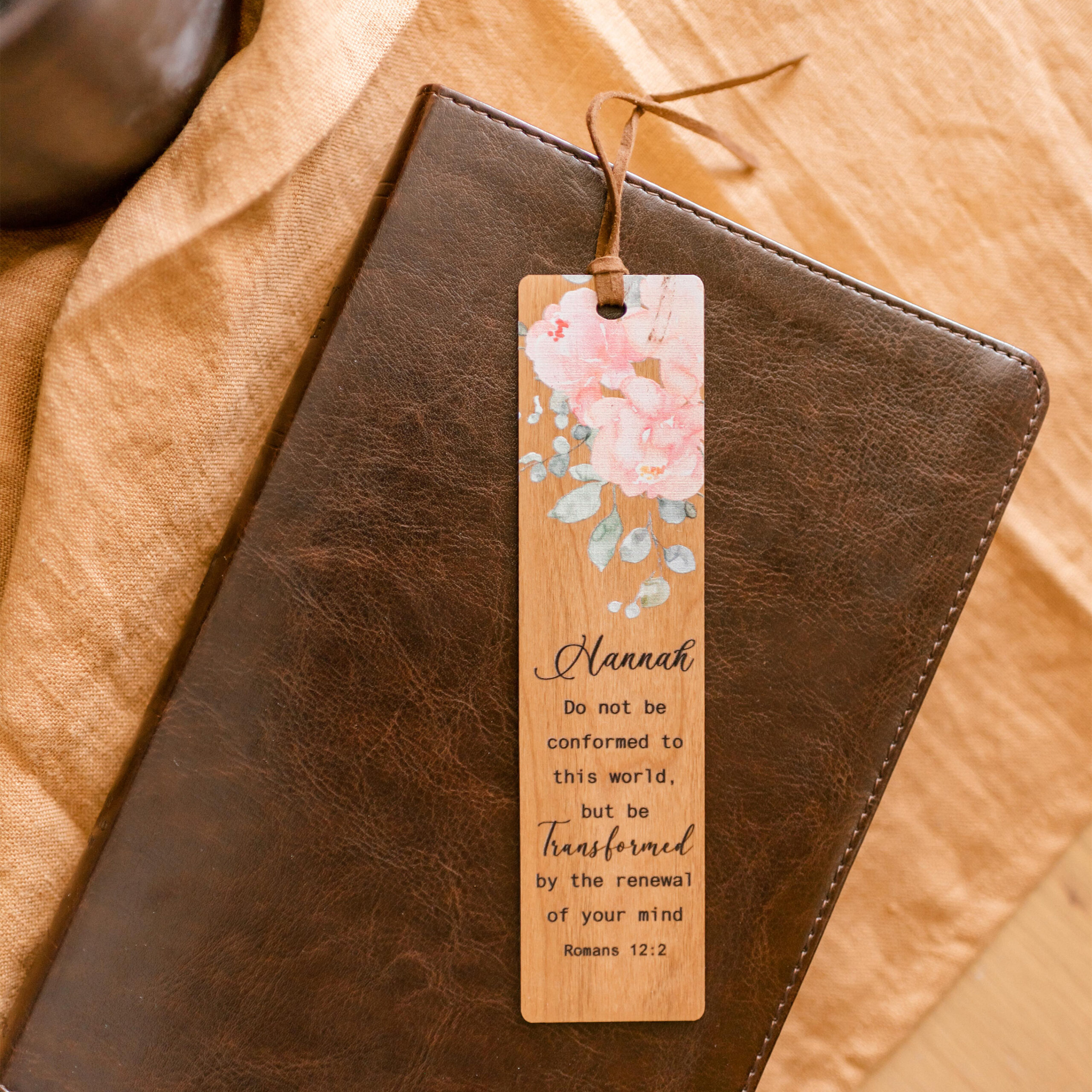 Wood Bookmark - Flower – savvie studio